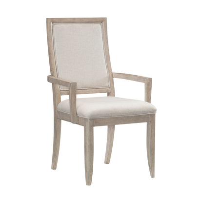 McKewen Gray Dining Arm Chair, Set of 2