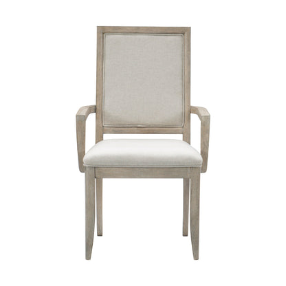 McKewen Gray Dining Arm Chair, Set of 2