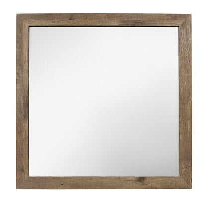 Mandan Weathered Pine Mirror (Mirror Only)