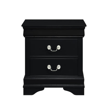 Mayville Black Nightstand