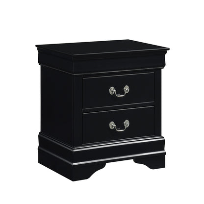 Mayville Black Nightstand