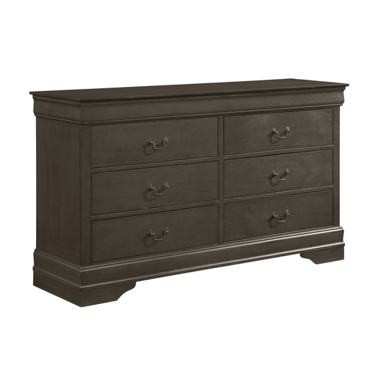 Mayville Stained Gray Dresser