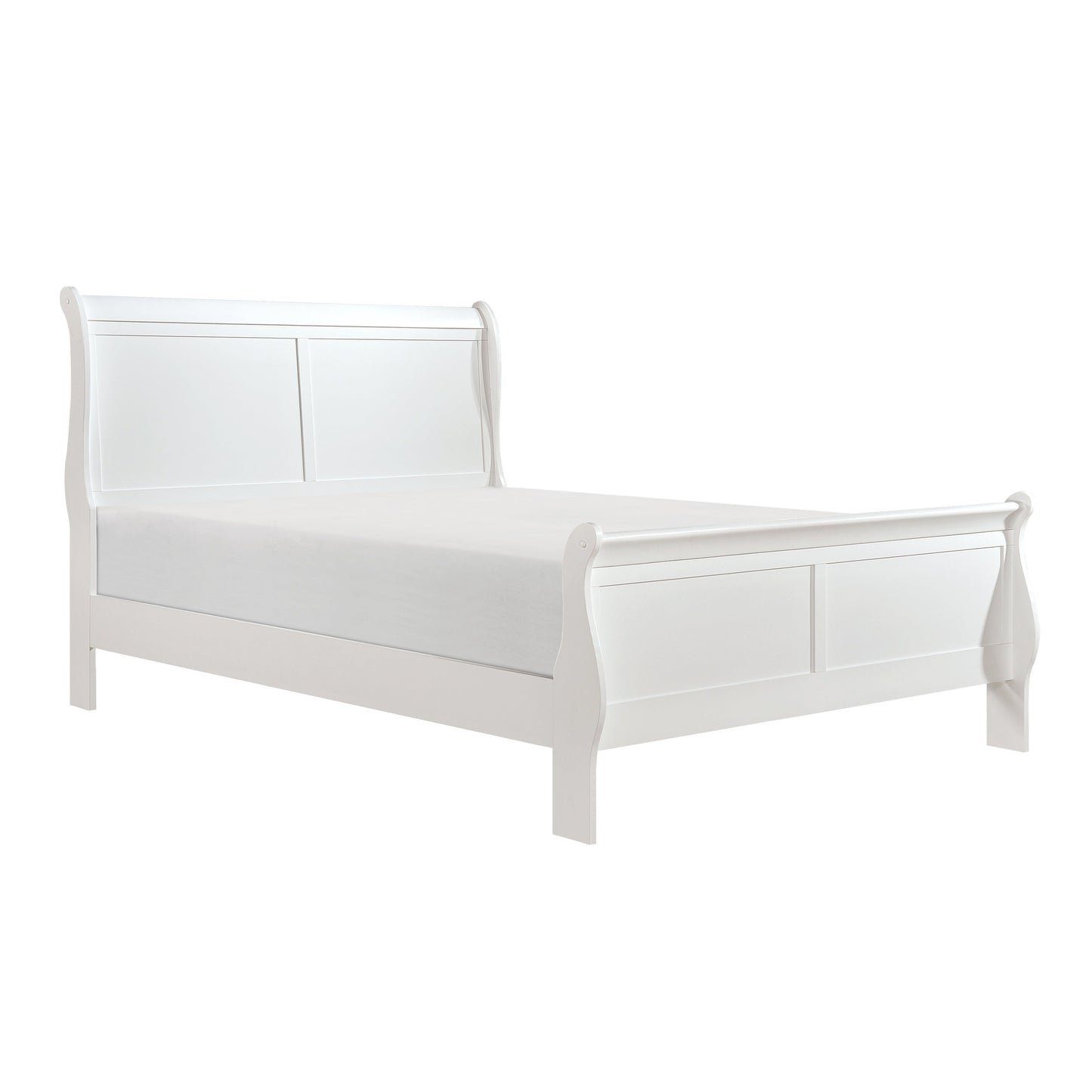 Mayville White Sleigh Youth Bedroom Set