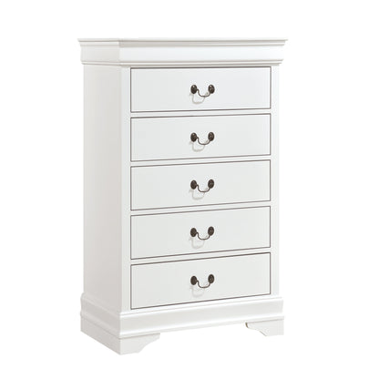 Mayville White Sleigh Bedroom Set