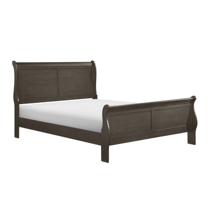 Mayville Stained Gray Full Sleigh Bed