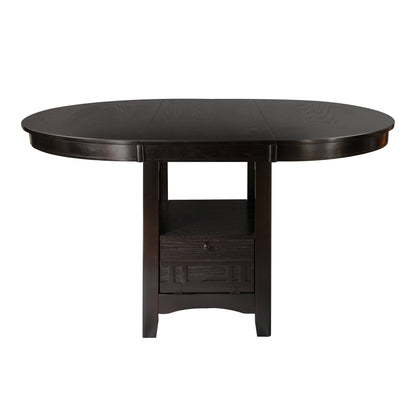 Junipero Espresso Extendable Counter Height Table