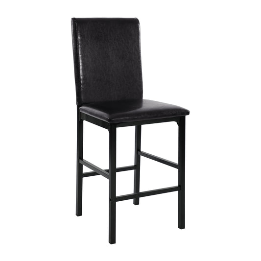 Tempe Brown/Black Counter Chair, Set of 4