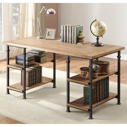 Factory Metal Frame Writing Desk