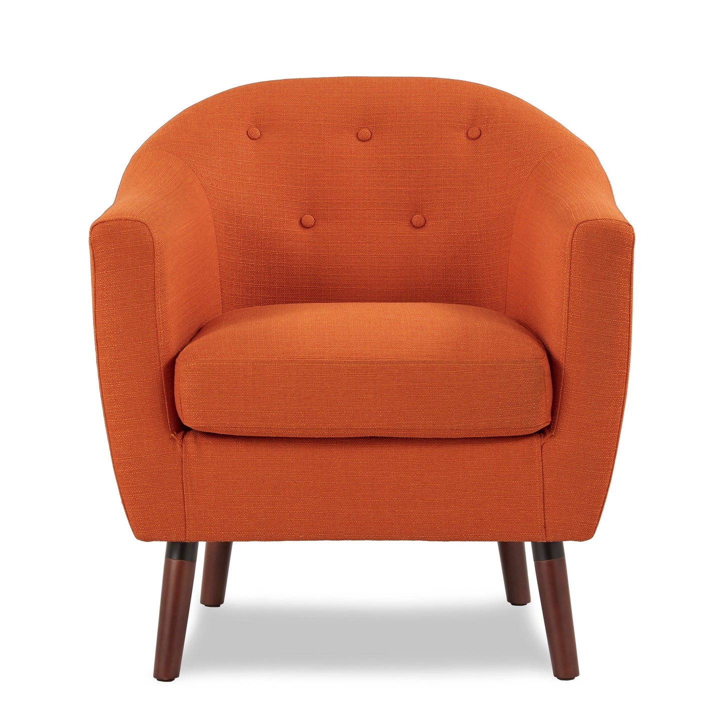 Lucille Orange Accent Chair