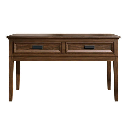 Frazier Park Brown Cherry Wood Sofa Table