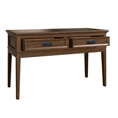 Frazier Park Brown Cherry Wood Sofa Table