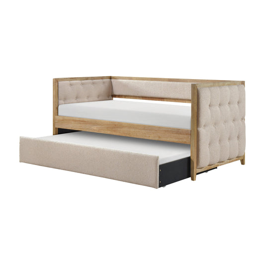 Roseburg Wire Brushed Natural Daybed with Trundle