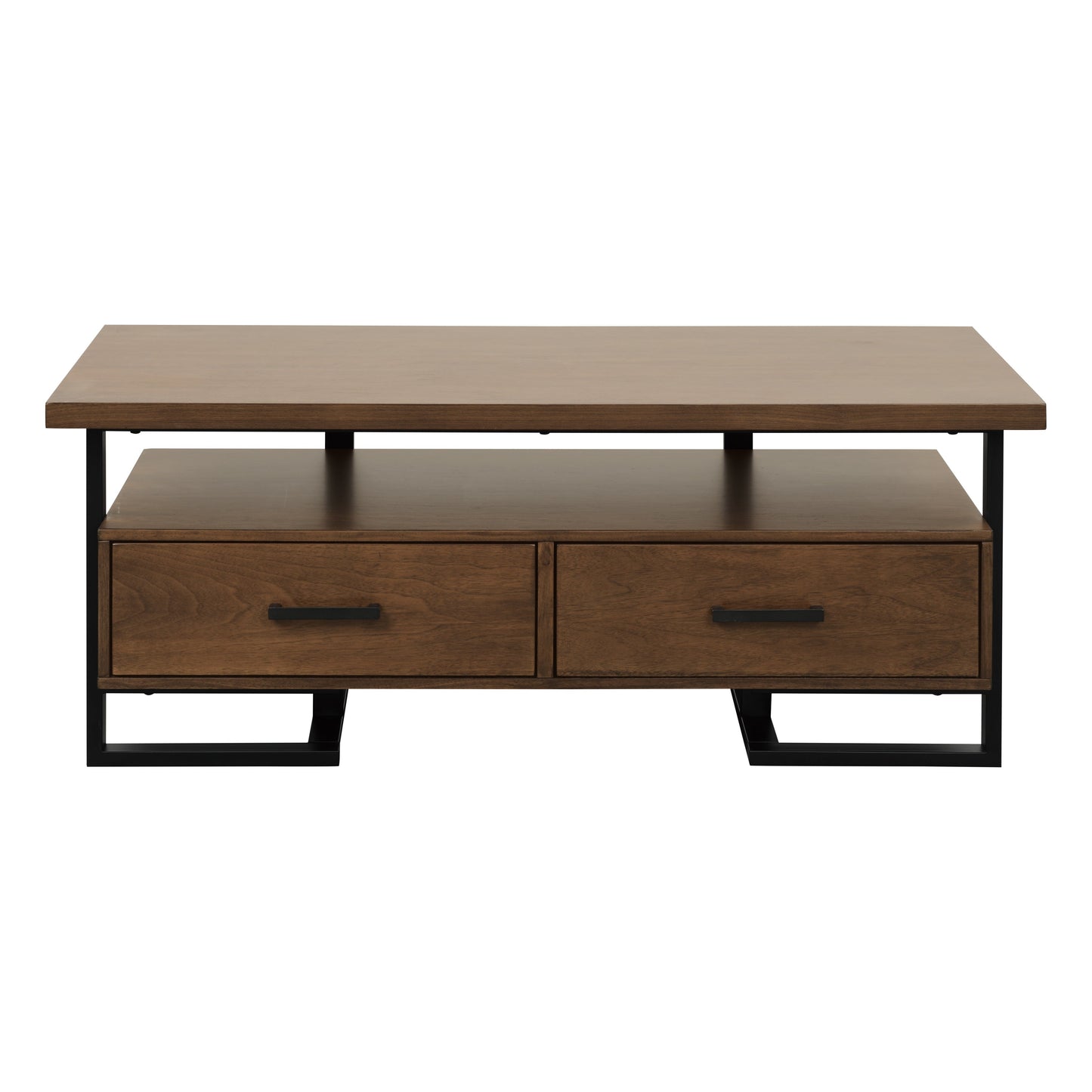 Sedley Walnut/Rustic Black Cocktail Table