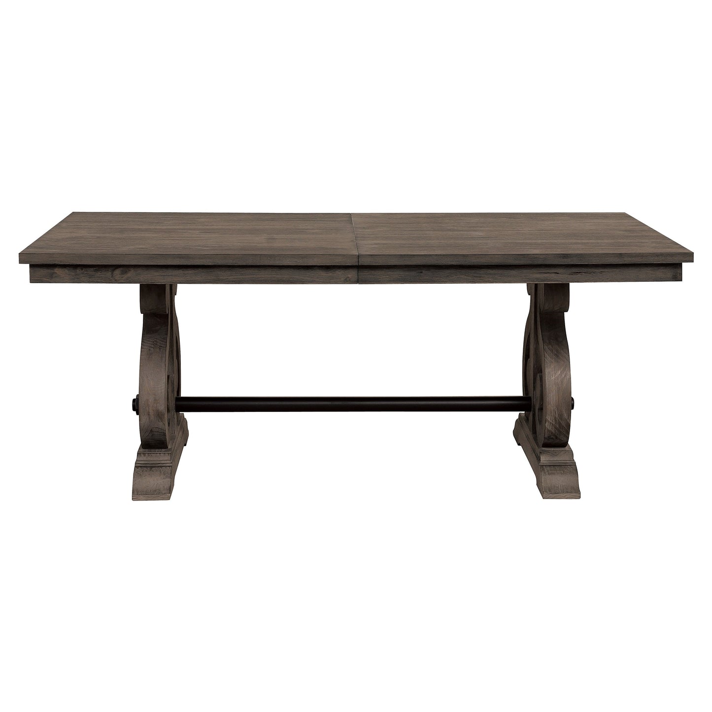 Toulon Dark Oak Extendable Dining Table