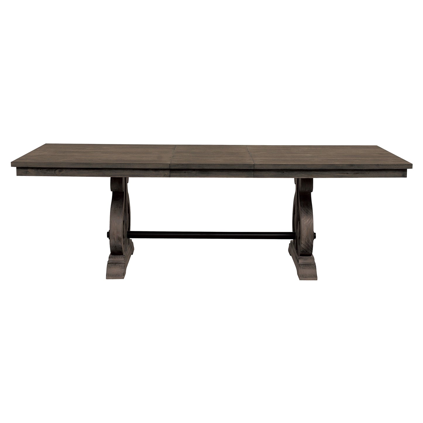 Toulon Dark Oak Extendable Dining Table