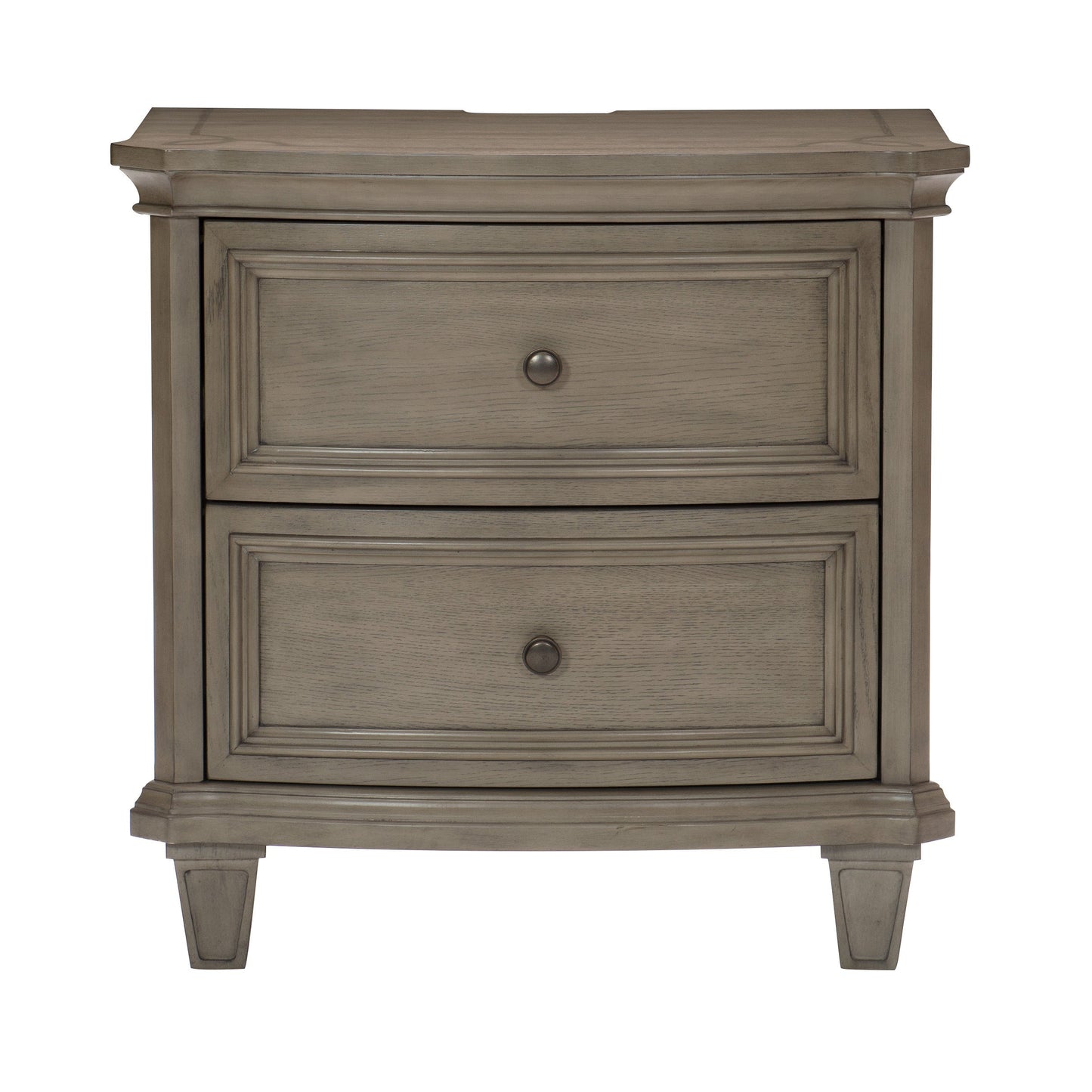 Vermillion Gray Cashmere Nightstand