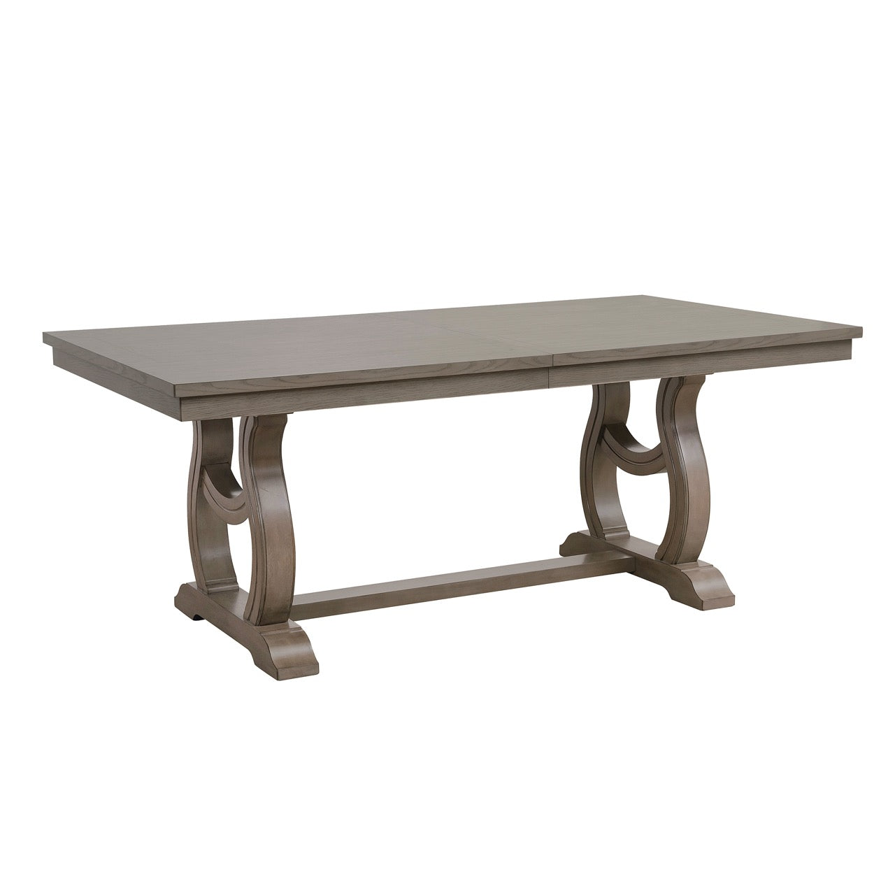 Vermillion Gray Cashmere Extendable Dining Set - Mattress on Demand