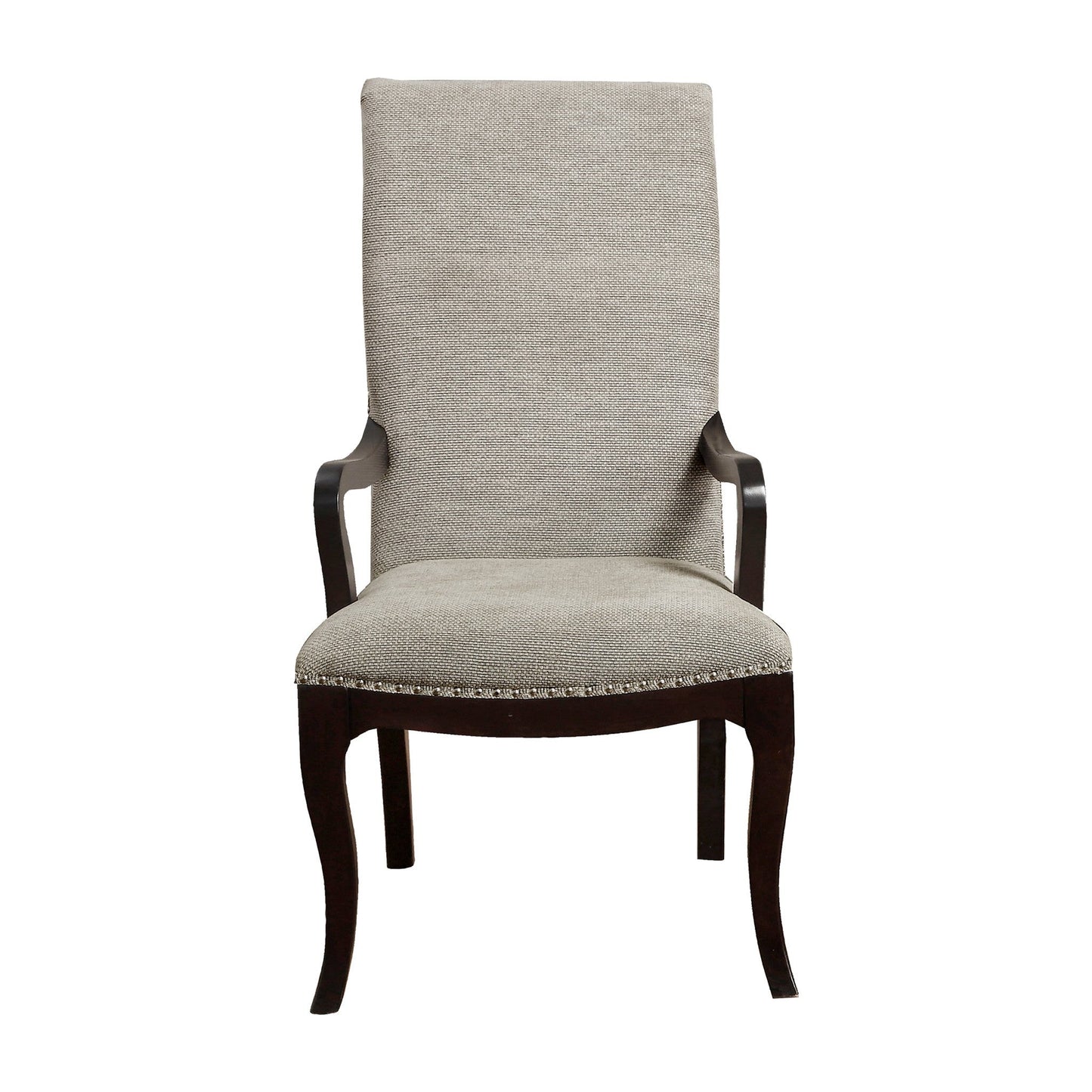 Savion Espresso Dining Arm Chair