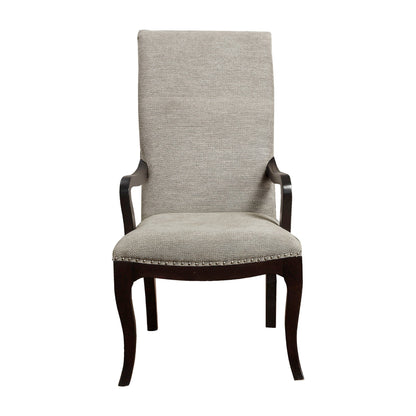 Savion Espresso Dining Arm Chair