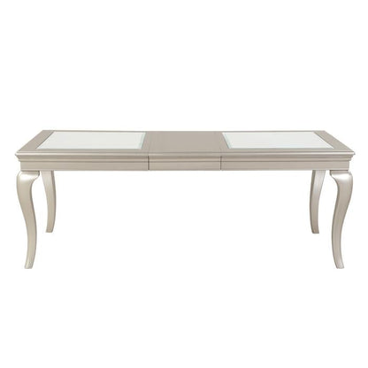 Crawford Silver Extendable Dining Table