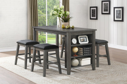 Timbre Gray Counter Height Set