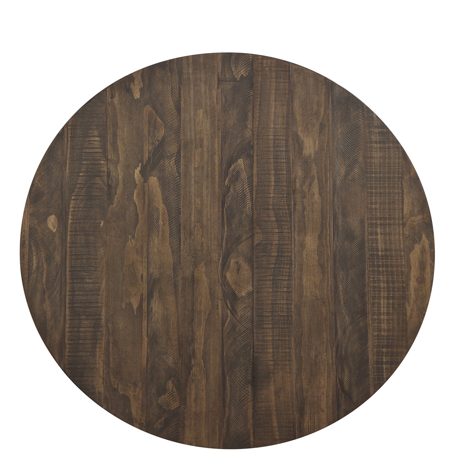 Chevre Brown/Gray Round Counter Height Table