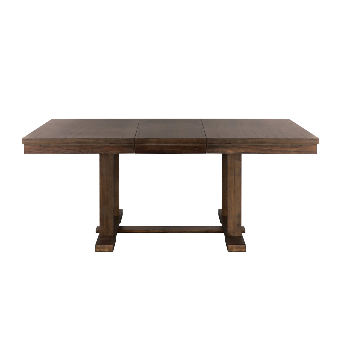 Wieland Rustic Brown Extendable Dining Table