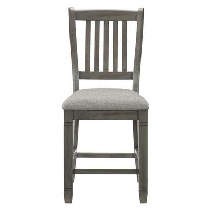 Granby Antique Gray Counter Chair, Set of 2