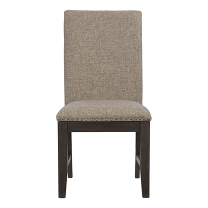 Southlake Wire Brushed Rustic Brown Side Chair, Set of 2