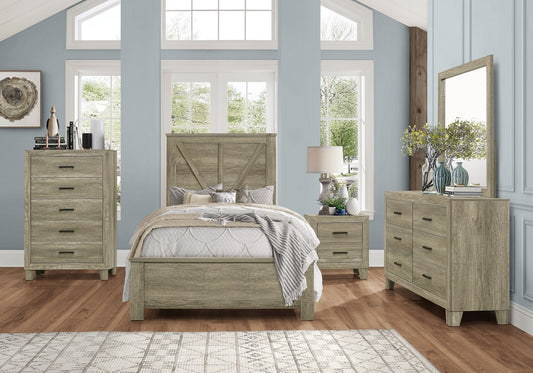 Avenue Rustic Panel Youth Bedroom Set