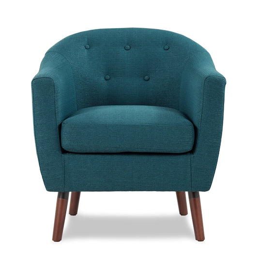 Lucille Blue Accent Chair