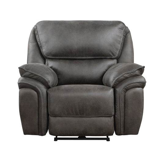 Proctor Gray Microfiber Power Reclining Chair