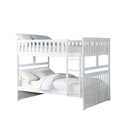 Galen White Full/Full Bunk Bed