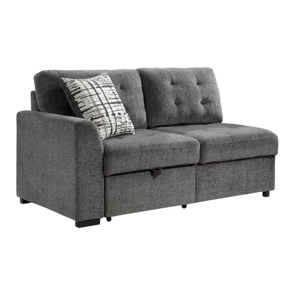 Lanning Gray Sleeper Sectional