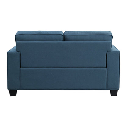 Elmont Blue Loveseat