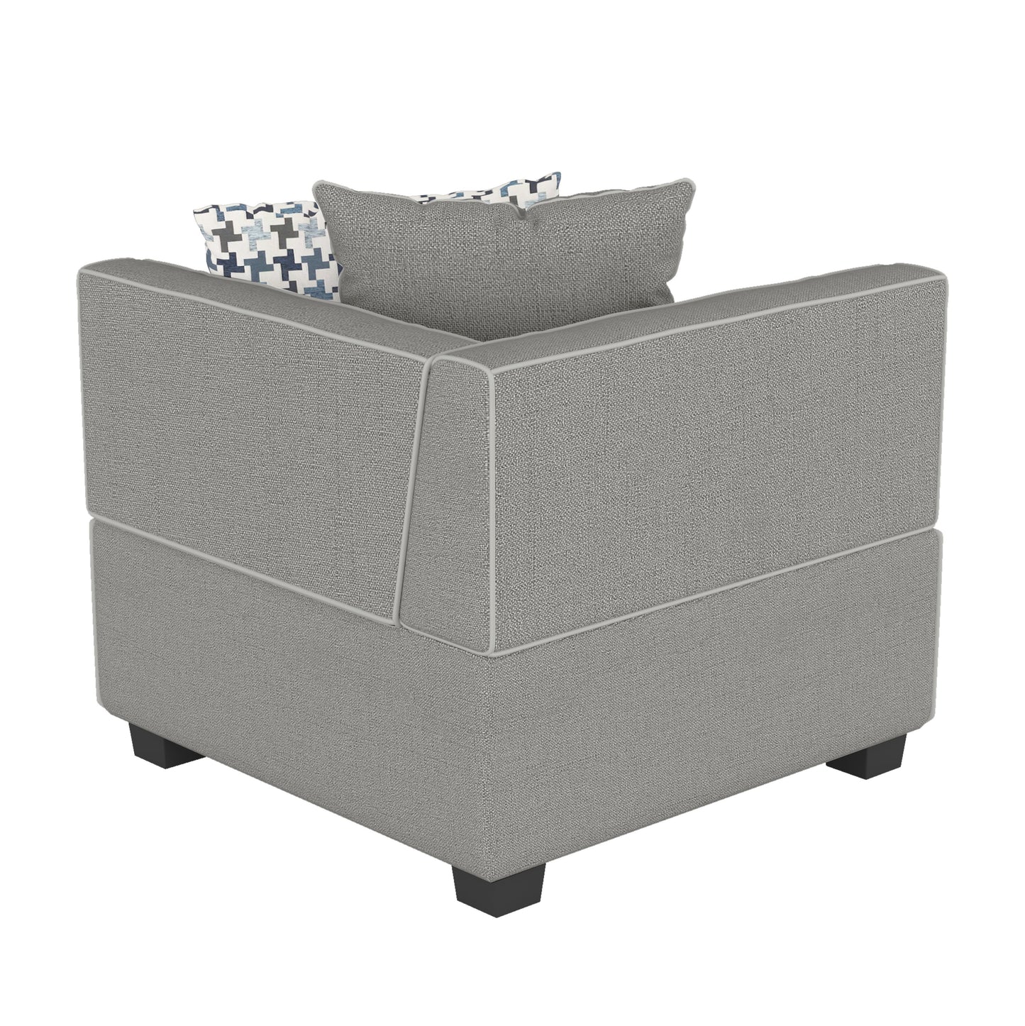 Jayilin Gray 4-Piece Modular Sectional