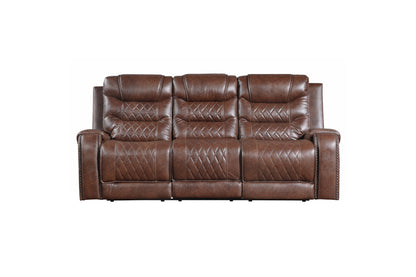 Putnam Brown Reclining Living Room Set