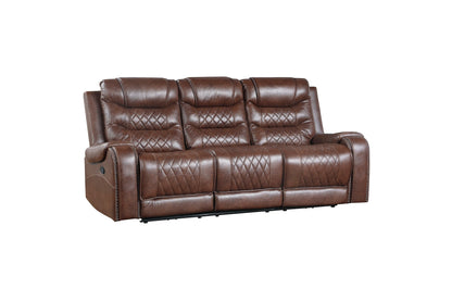 Putnam Brown Reclining Living Room Set