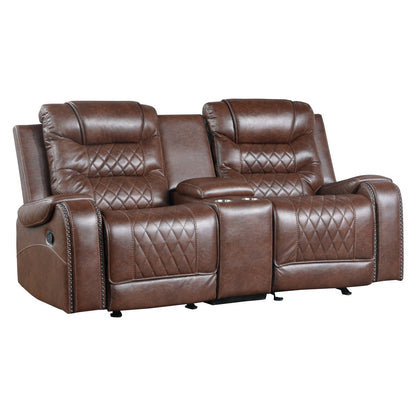 Putnam Brown Reclining Living Room Set