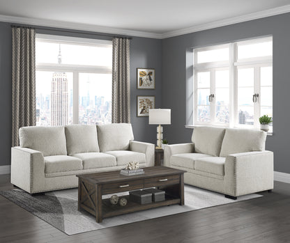 Morelia Beige Loveseat