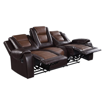 Briscoe Brown Double Reclining Living Room Set