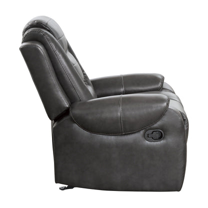 Briscoe Gray Glider Reclining Chair