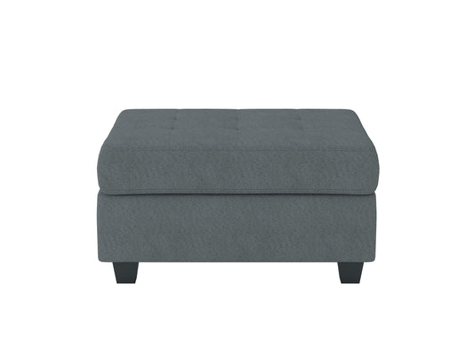 Maston Dark Gray Ottoman