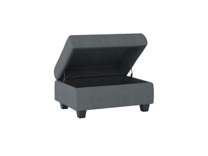 Maston Dark Gray Ottoman