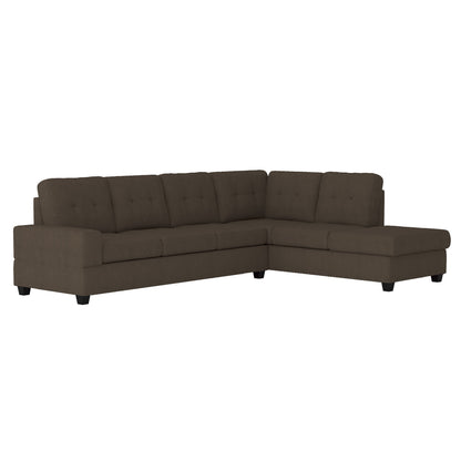 Maston Chocolate Reversible Sectional