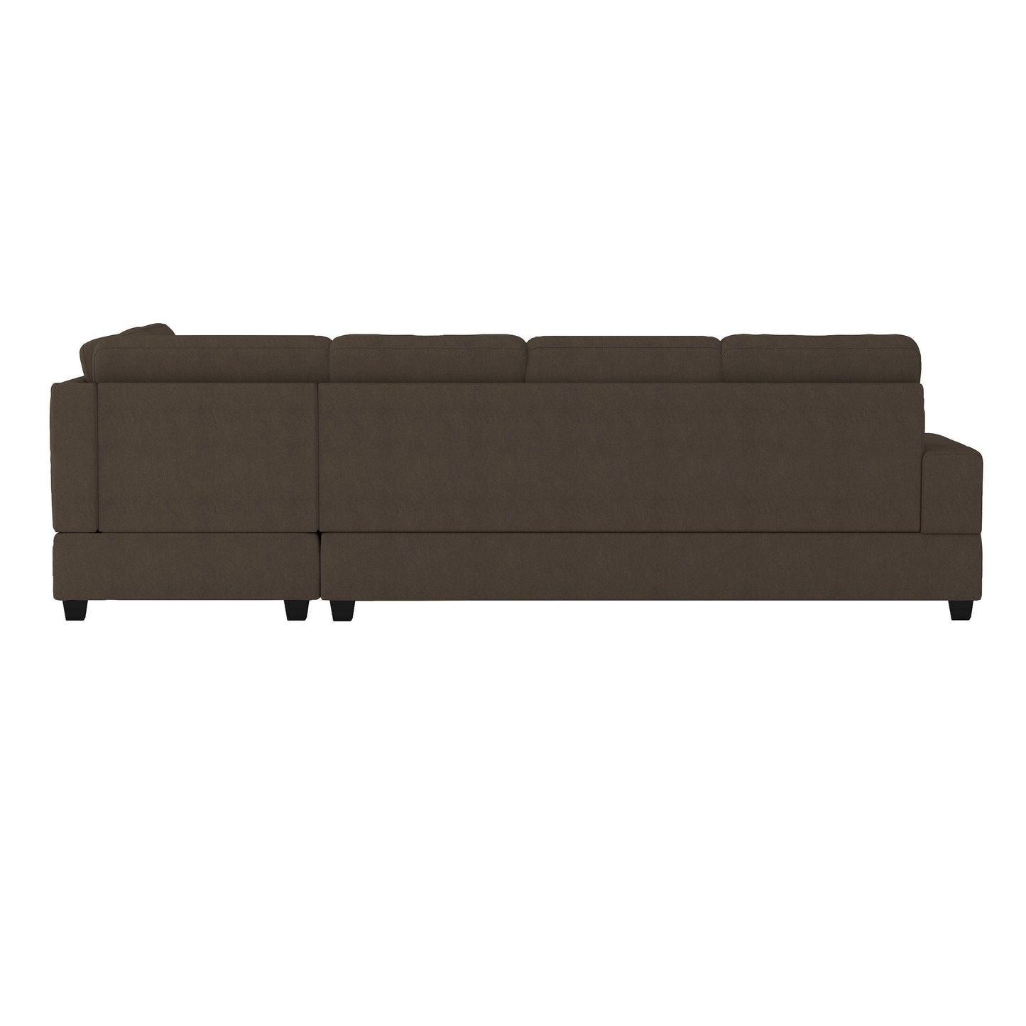 Maston Chocolate Reversible Sectional