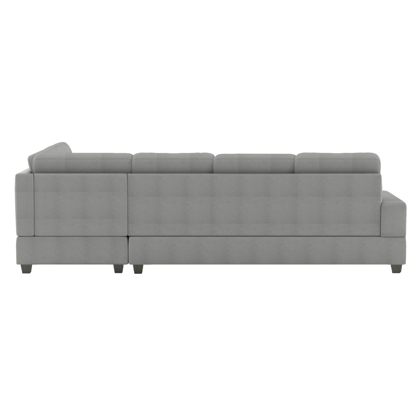 Maston Light Gray Reversible Sectional