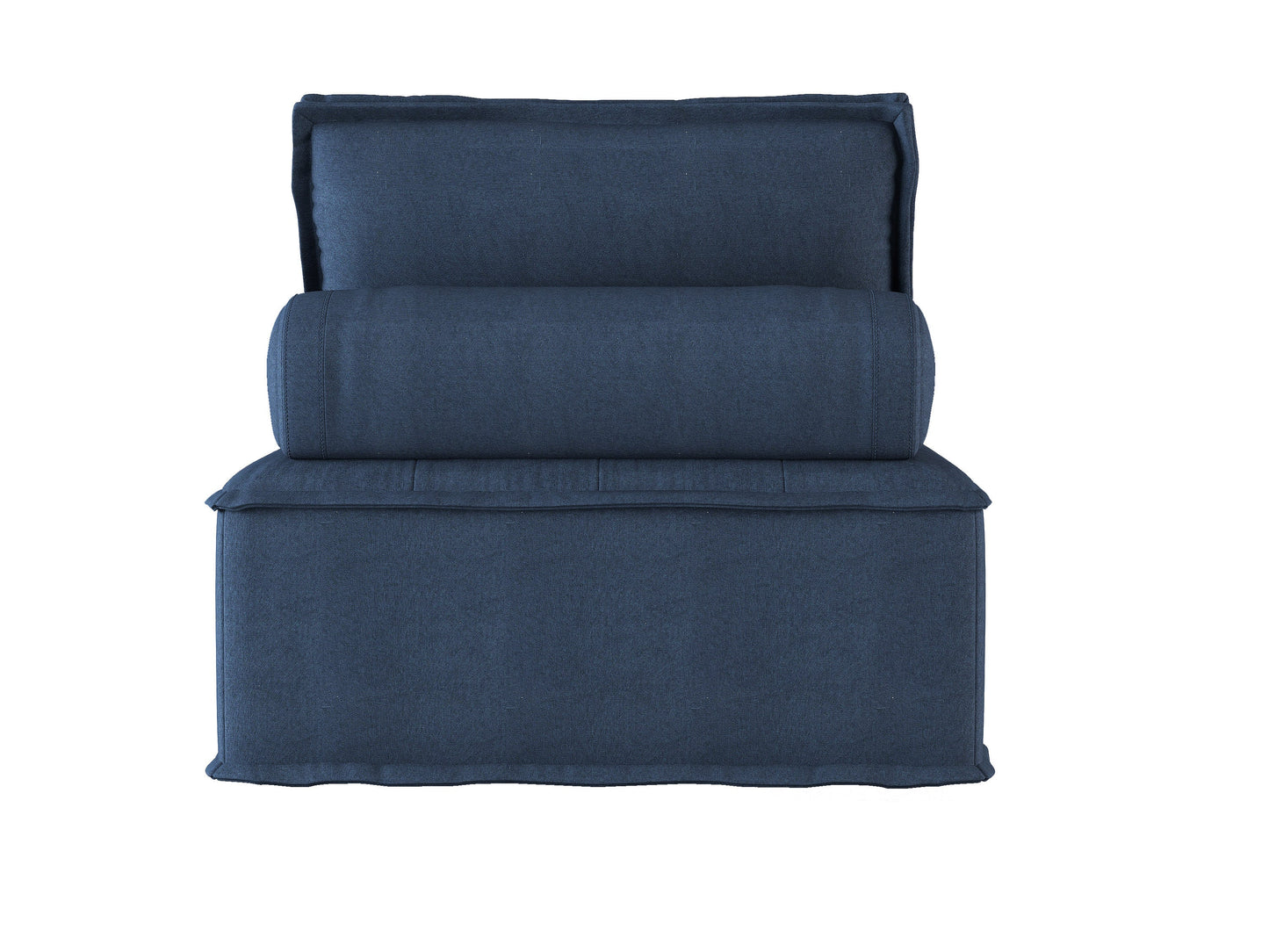 Ulrich Blue Modular Loveseat