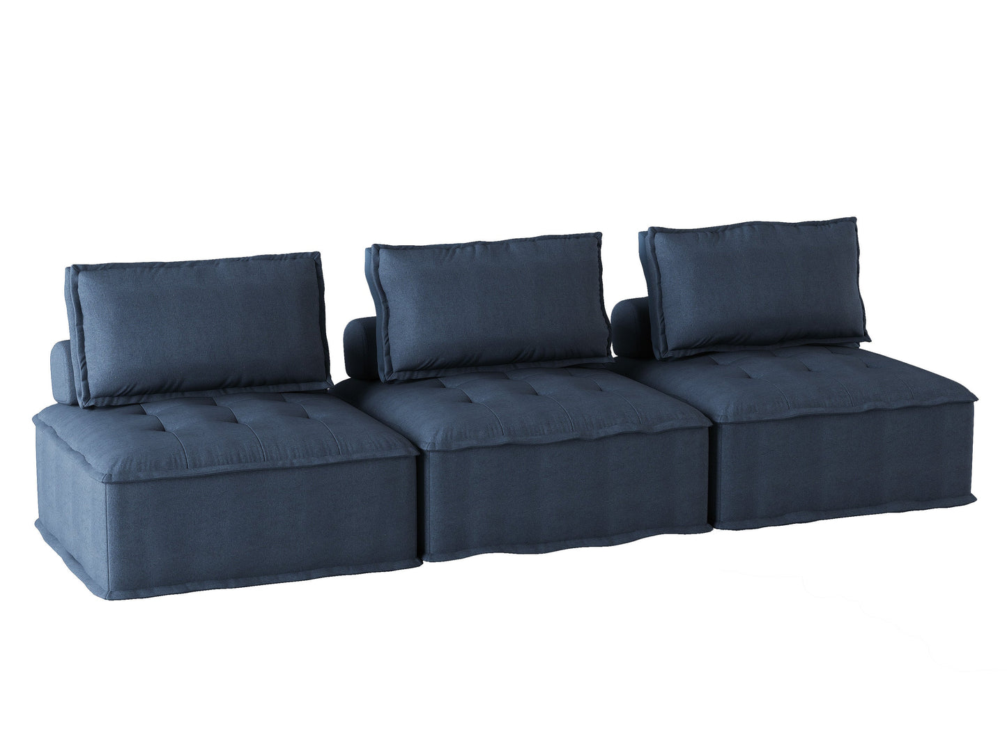 Ulrich Blue Modular Sofa