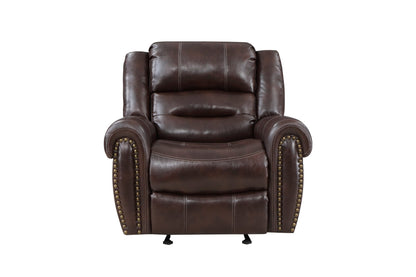 Center Hill Brown Reclining Living Room Set